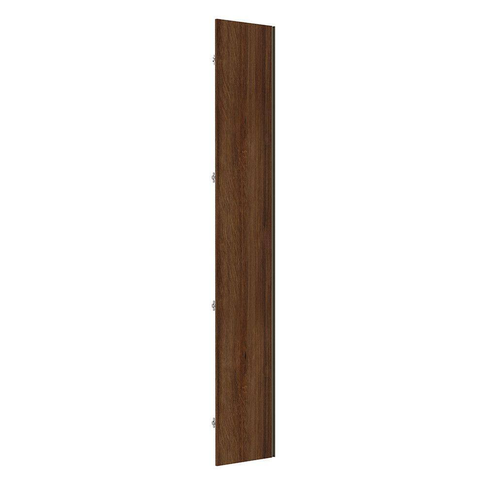 Porta Lateral Closet Individual para Roupeiro 4 Portas com Puxador Inox Prime Luciane Móveis