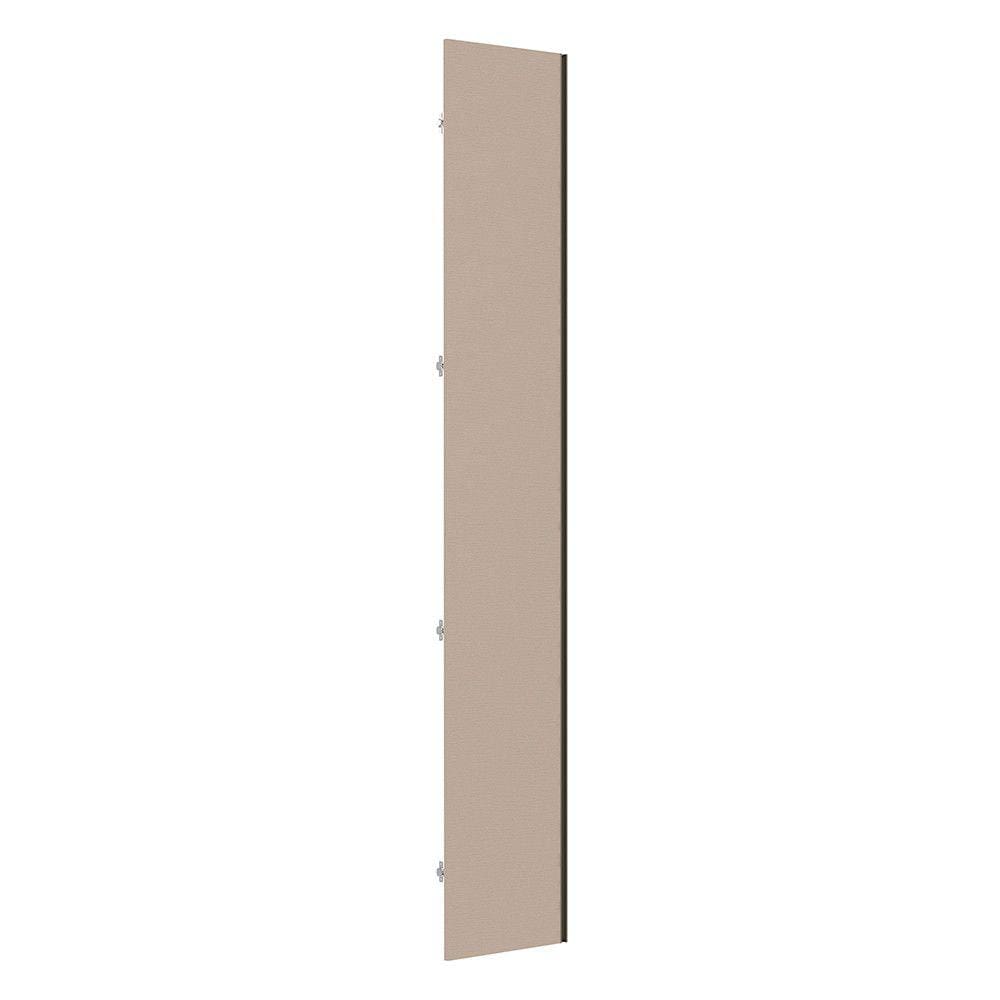 Porta Lateral Closet Individual para Roupeiro 4 Portas com Puxador Inox Prime Luciane Móveis