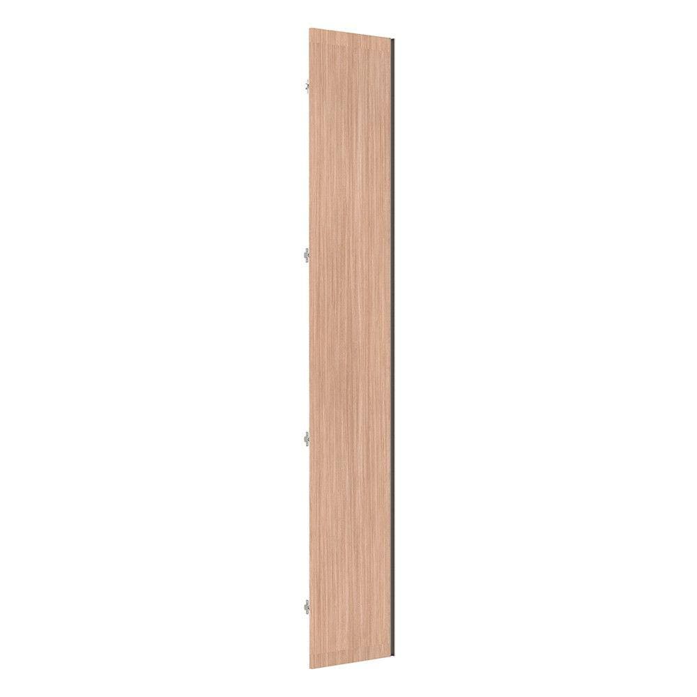 Porta para Closet Individual 40cm com Puxador Perfil Champagne Luciane Móveis