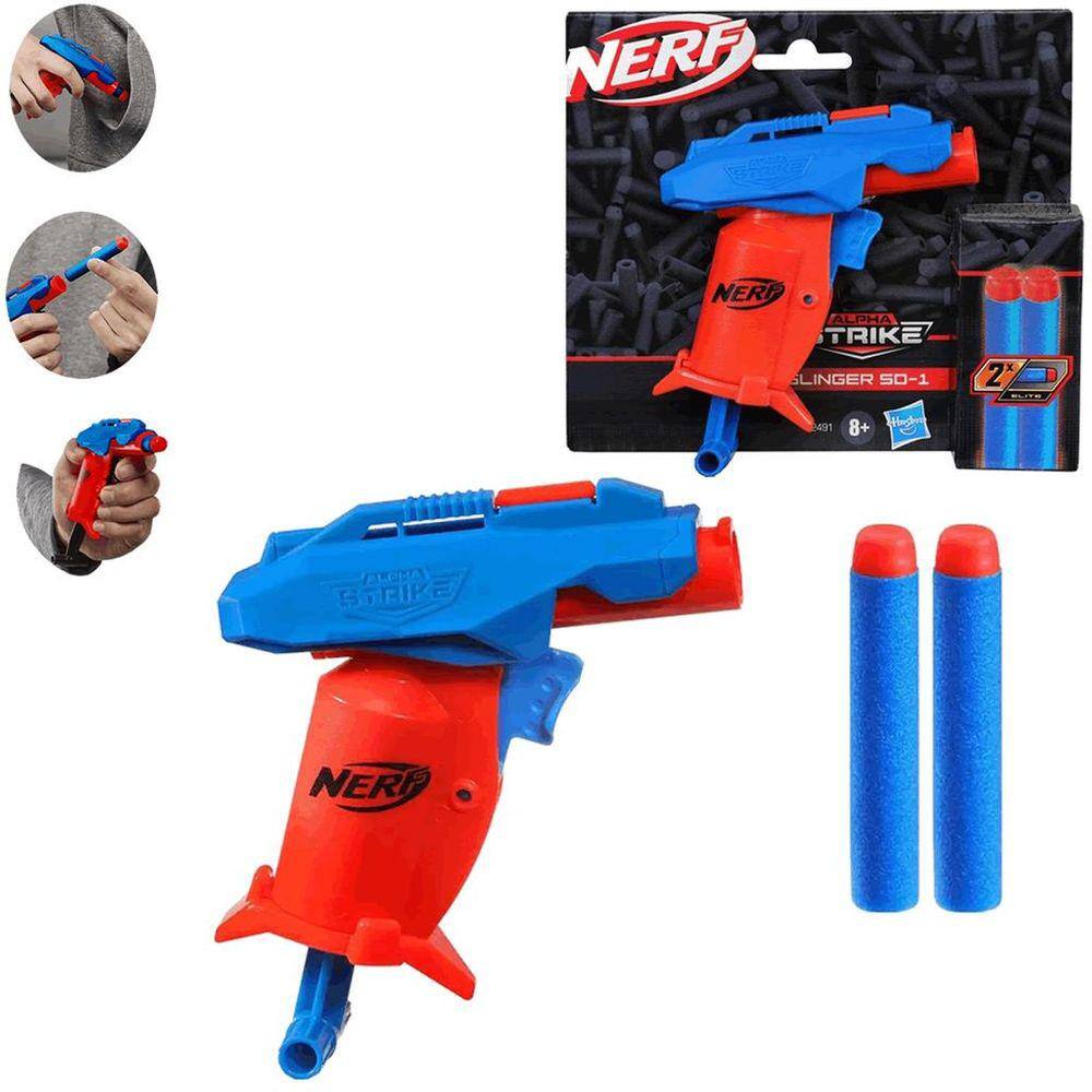 Nerf Lança Dardos Alphastrike Mantis LR-1 F2254 Hasbro na