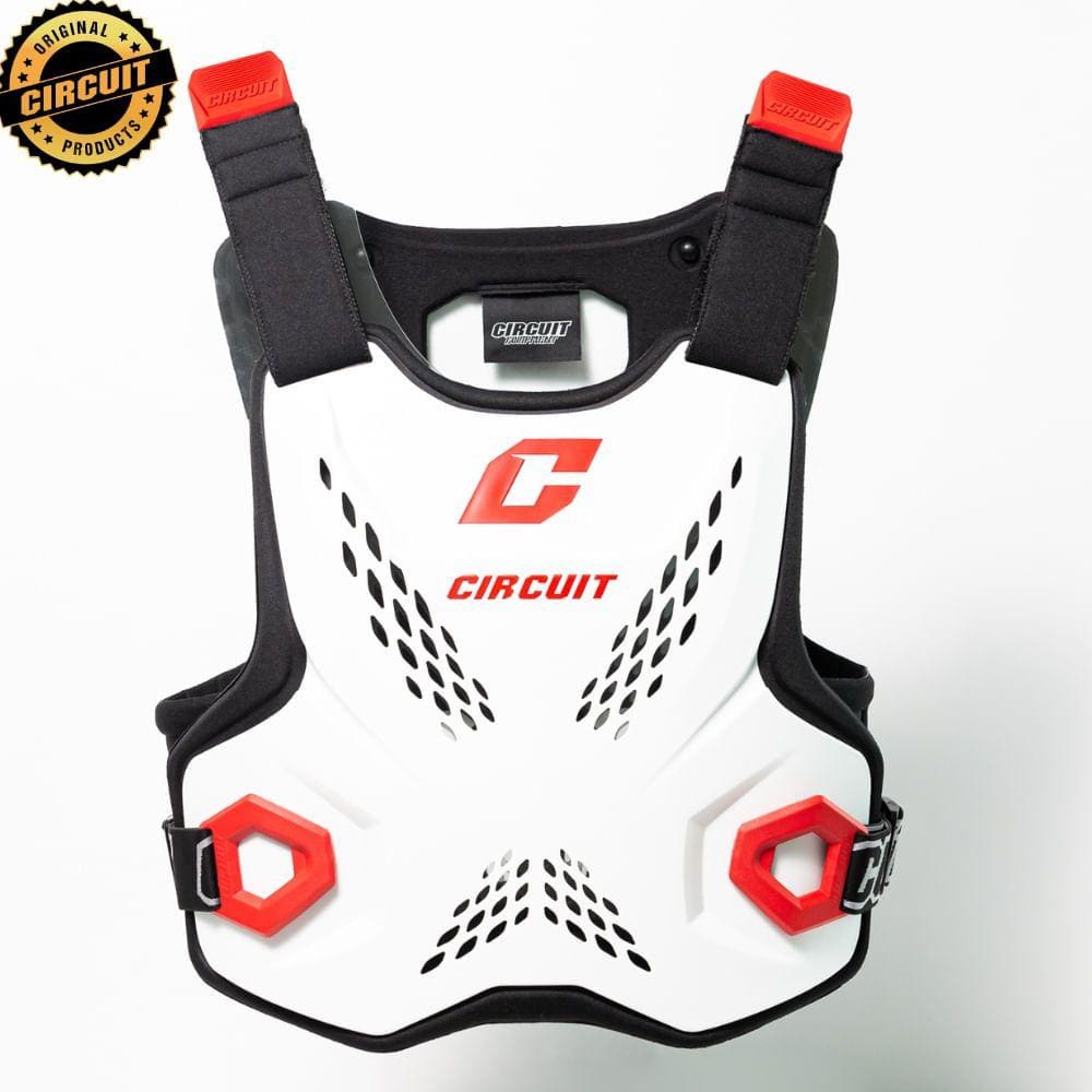 Colete Circuit Equipment Defender Off-Road Branco