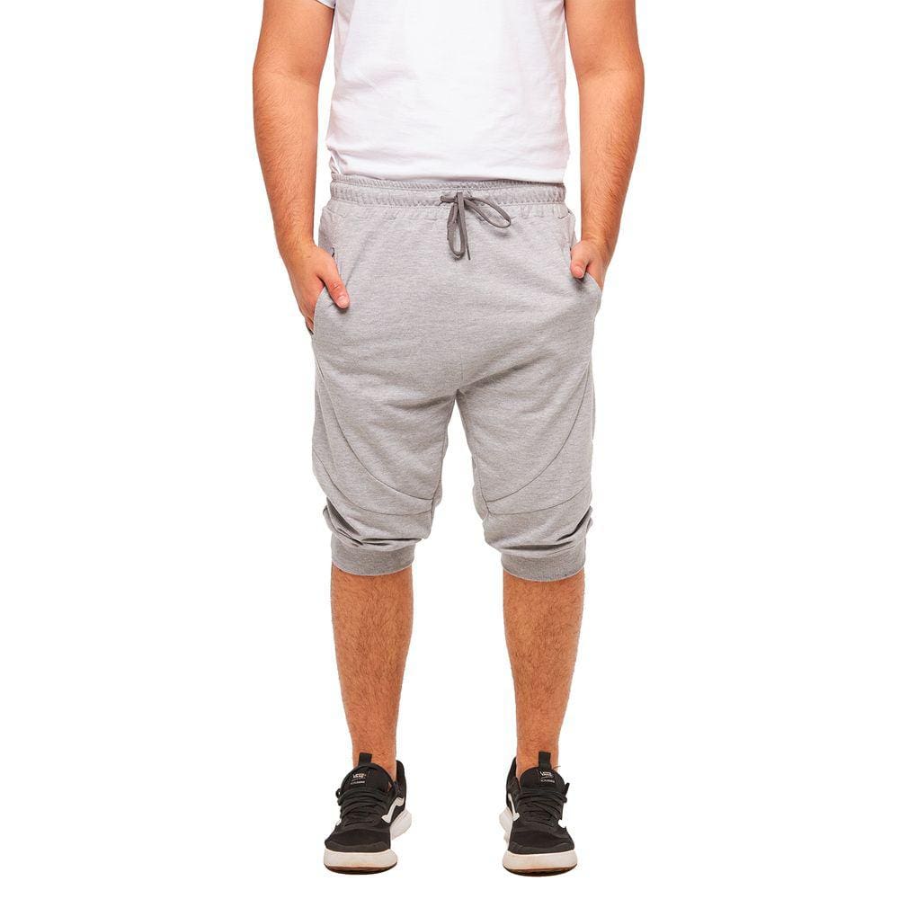 Bermuda de Moletom Masculina Fitness Skinny - B2