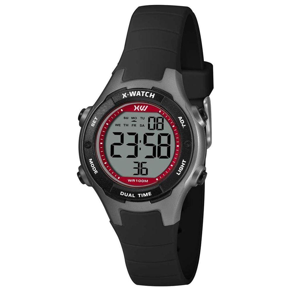 Relógio Infantil Digital X-Watch Preto XKPPD093 BXPX