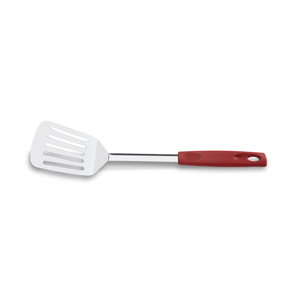 Espátula Perfurada Brinox Asti 33 cm Vermelho