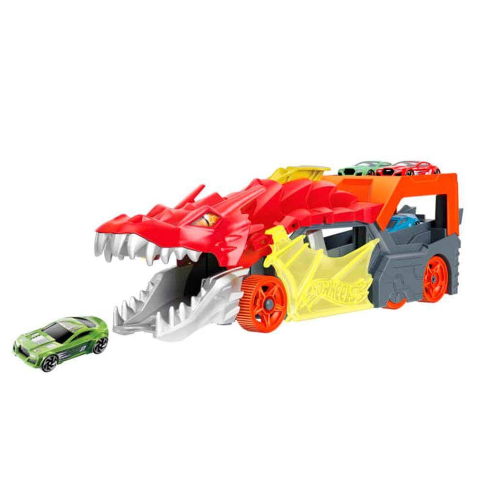 Pista Hot Wheels City: Ataque Toxico Do Dinossauro - Mattel