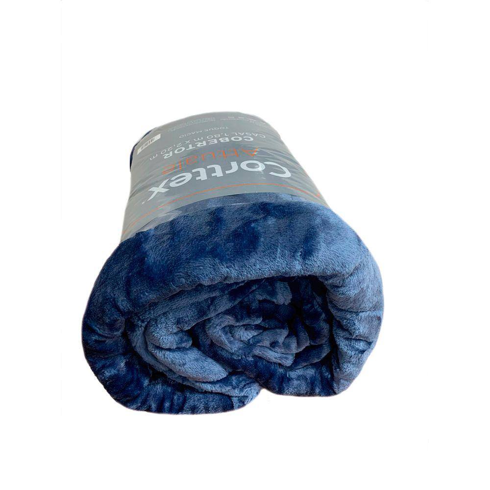 Cobertor Antialergico Casal Aveludado Liso Para Noites Frias