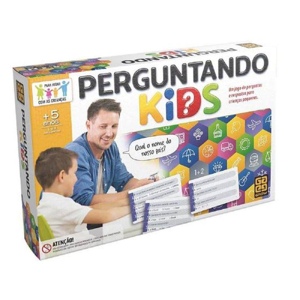 Jogo Perguntando Kids 03960 - Grow