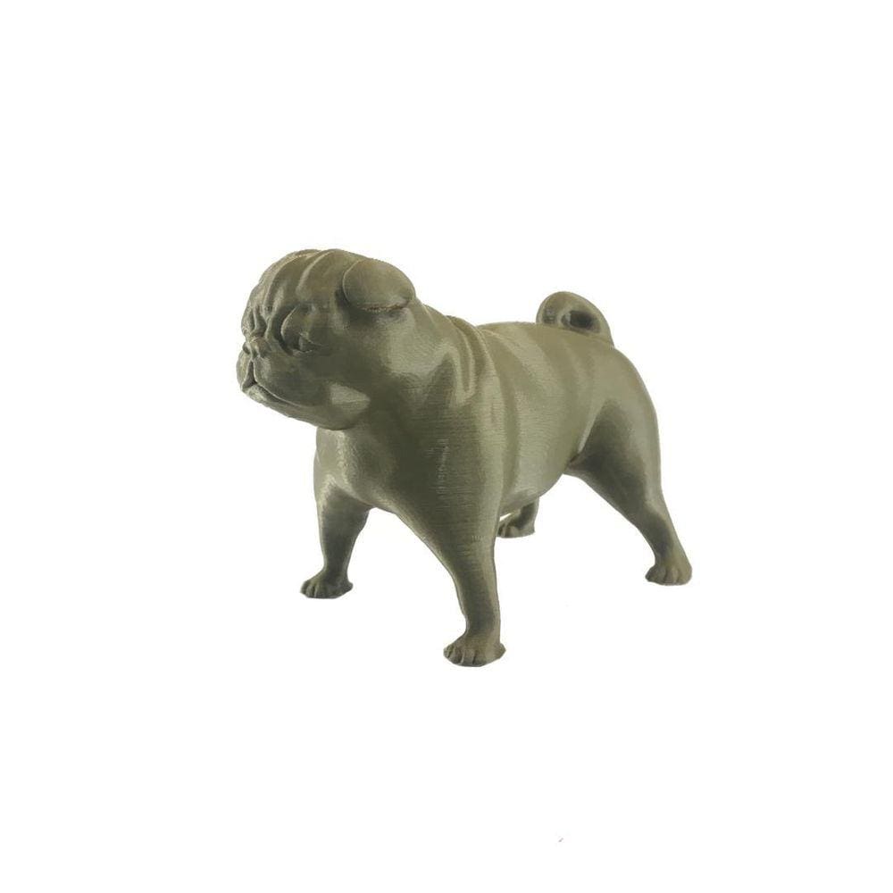 Pug Pet Decoração 3D