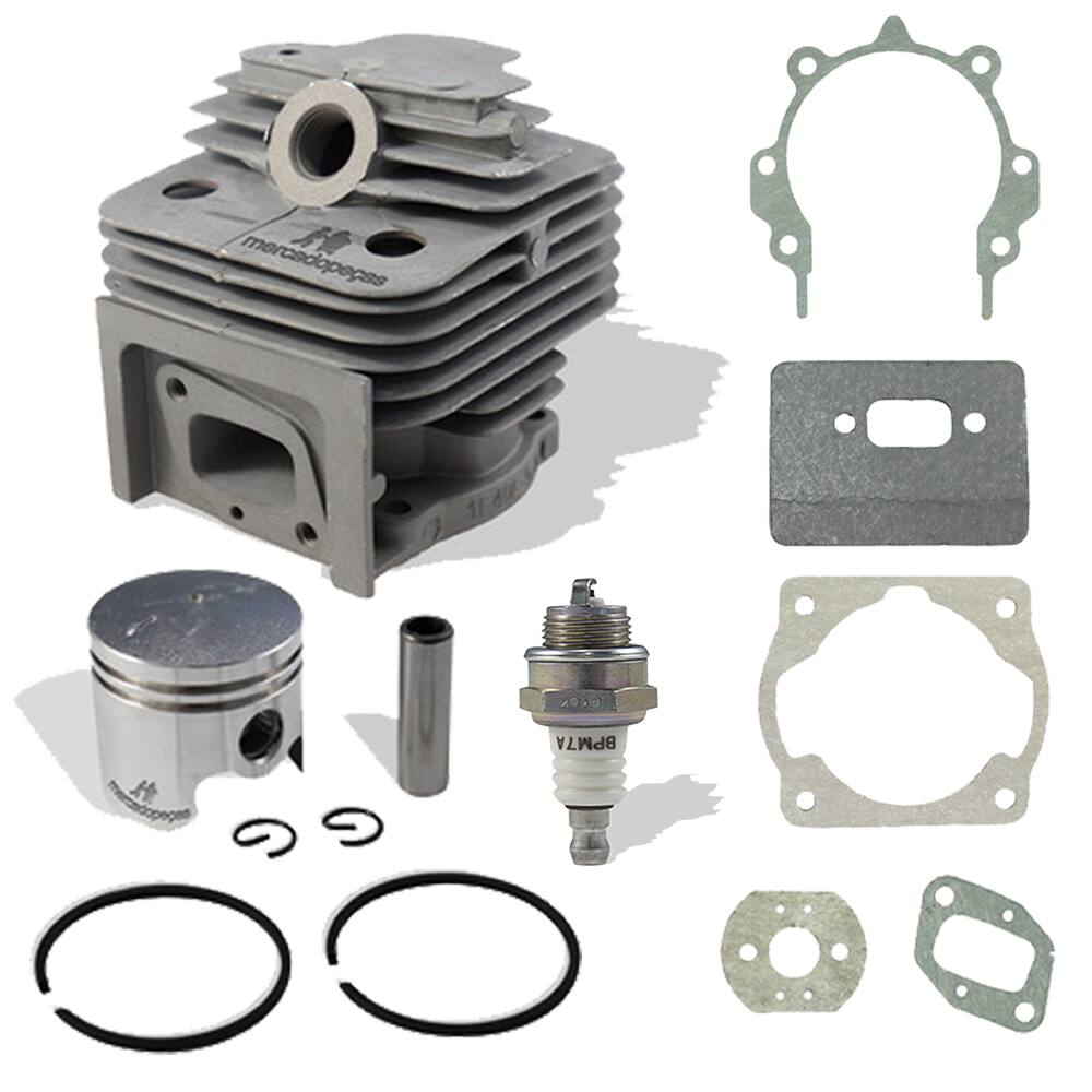 Kit Cilindro Roçadeira Compatível Garthen Cg 550 +junta+vela