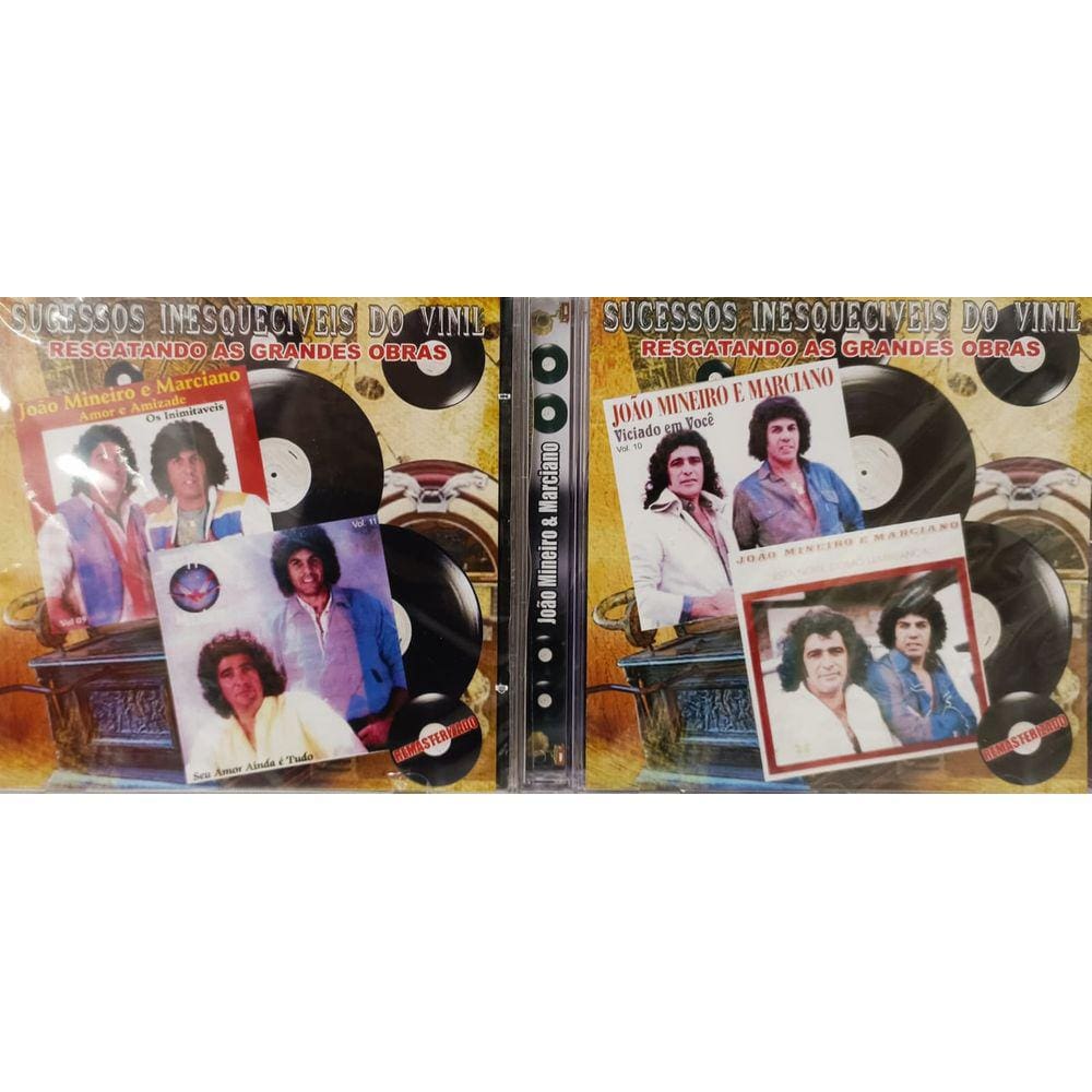 João Mineiro e Marciano- Sucessos Do Vinil (0151/0152) 2CDS