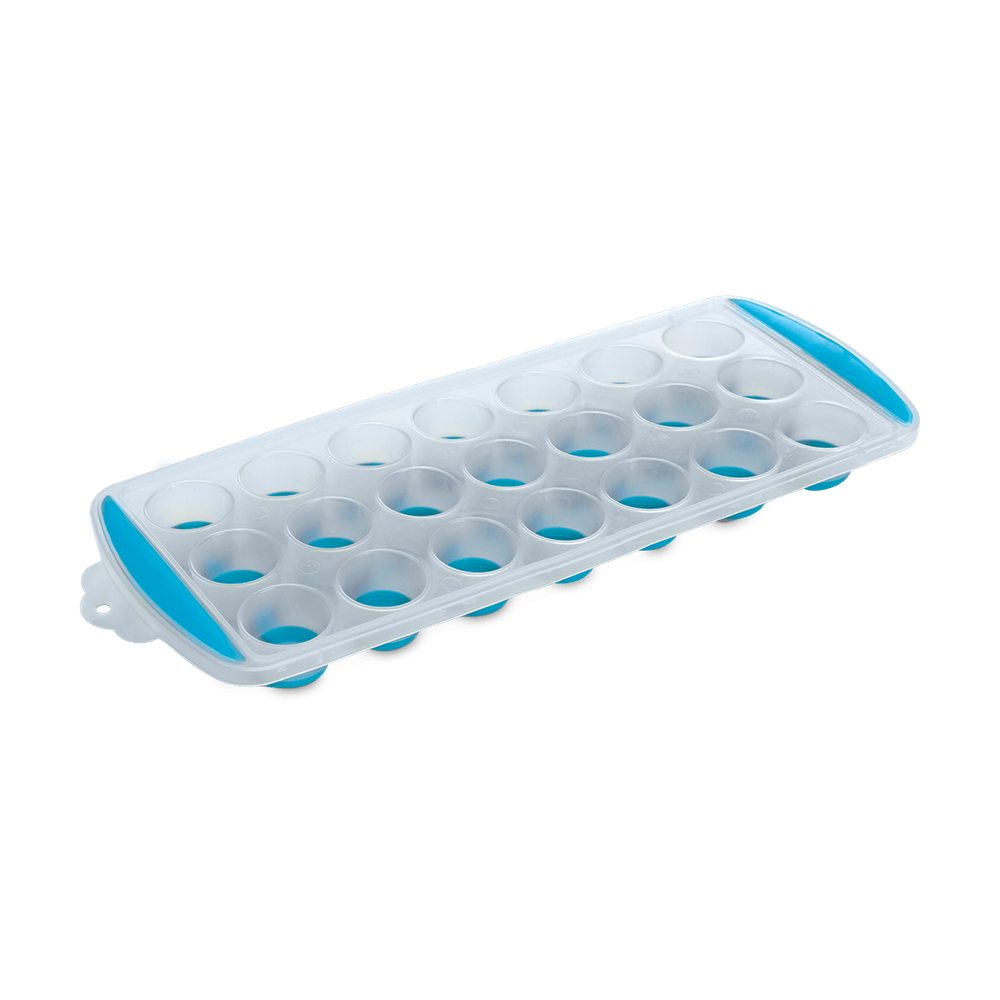 Forma Para Gelo Redondo Brinox Descomplica 29,8 x 11,7 x 2,7 cm Azul