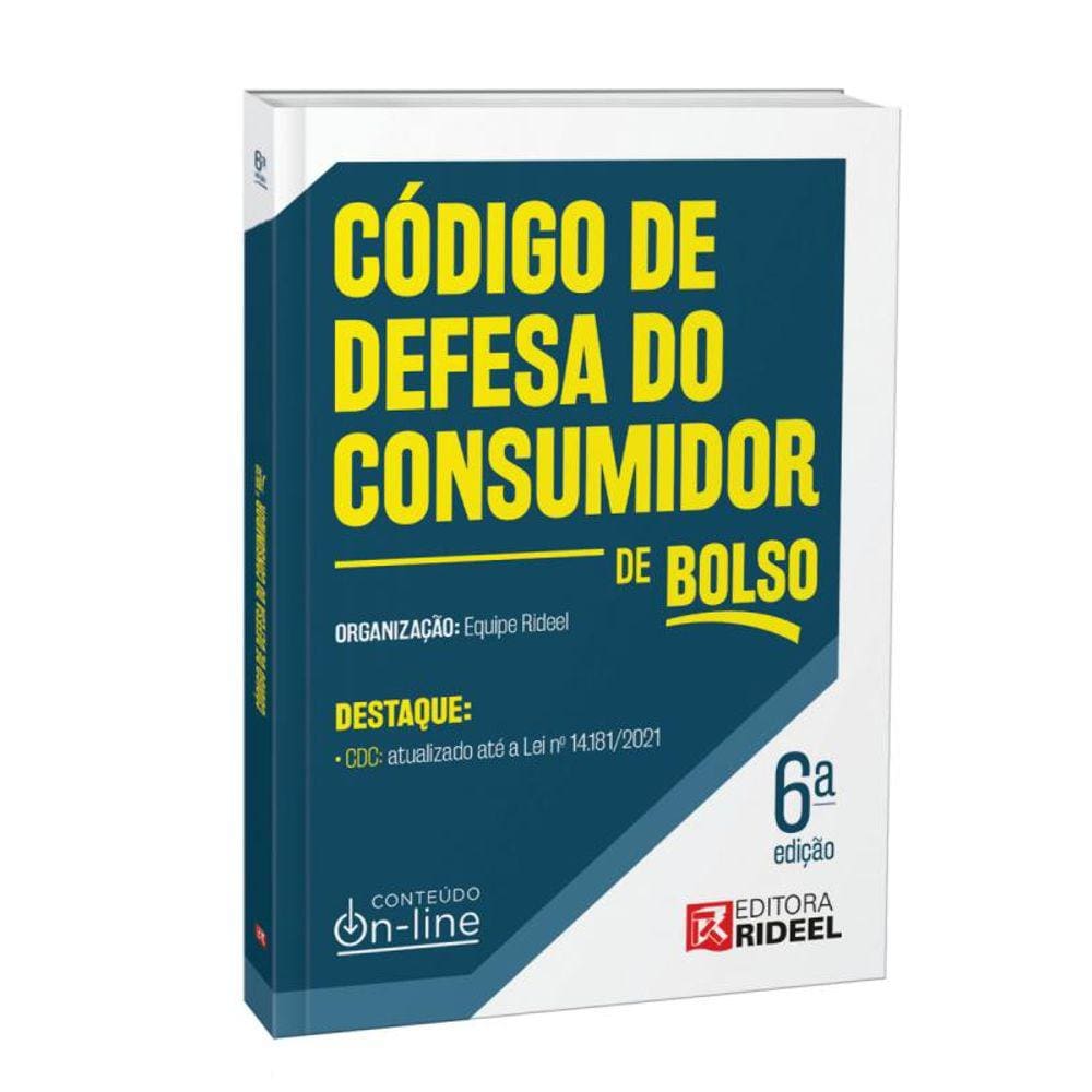 Código de Defesa do Consumidor - CDC de Bolso - 6ª Edição (2023)
