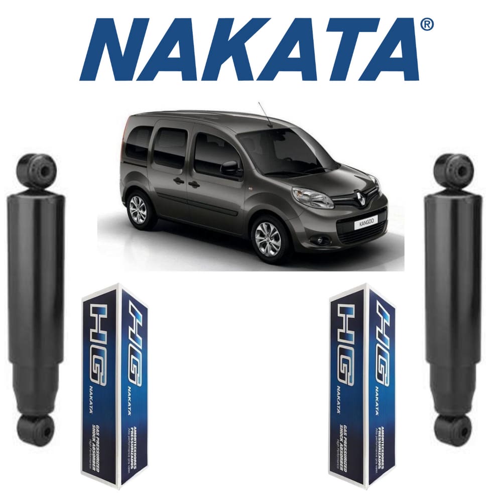 Par Amortecedor Kangoo 1.6 16v Nakata Novo Traseiro 2018