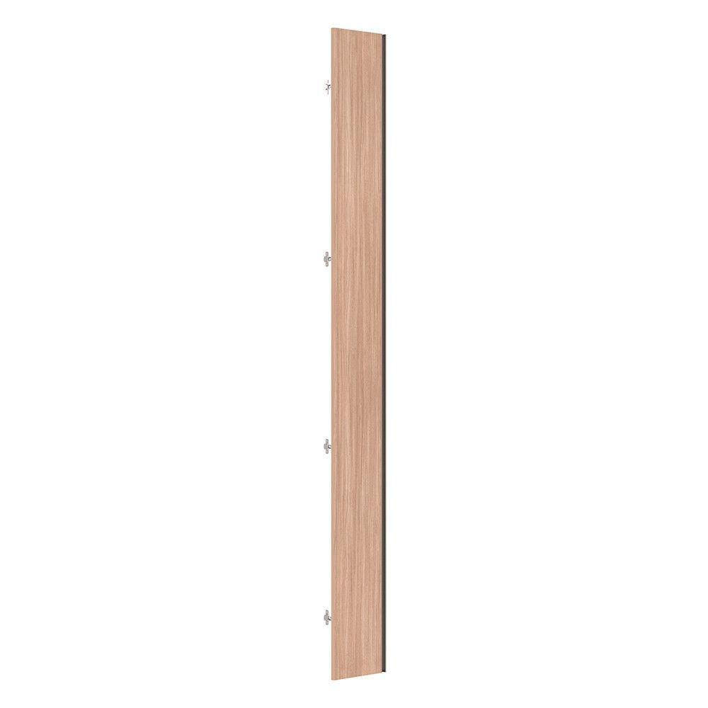 Porta para Closet Individual 25cm com Puxador Perfil Champagne Luciane Móveis