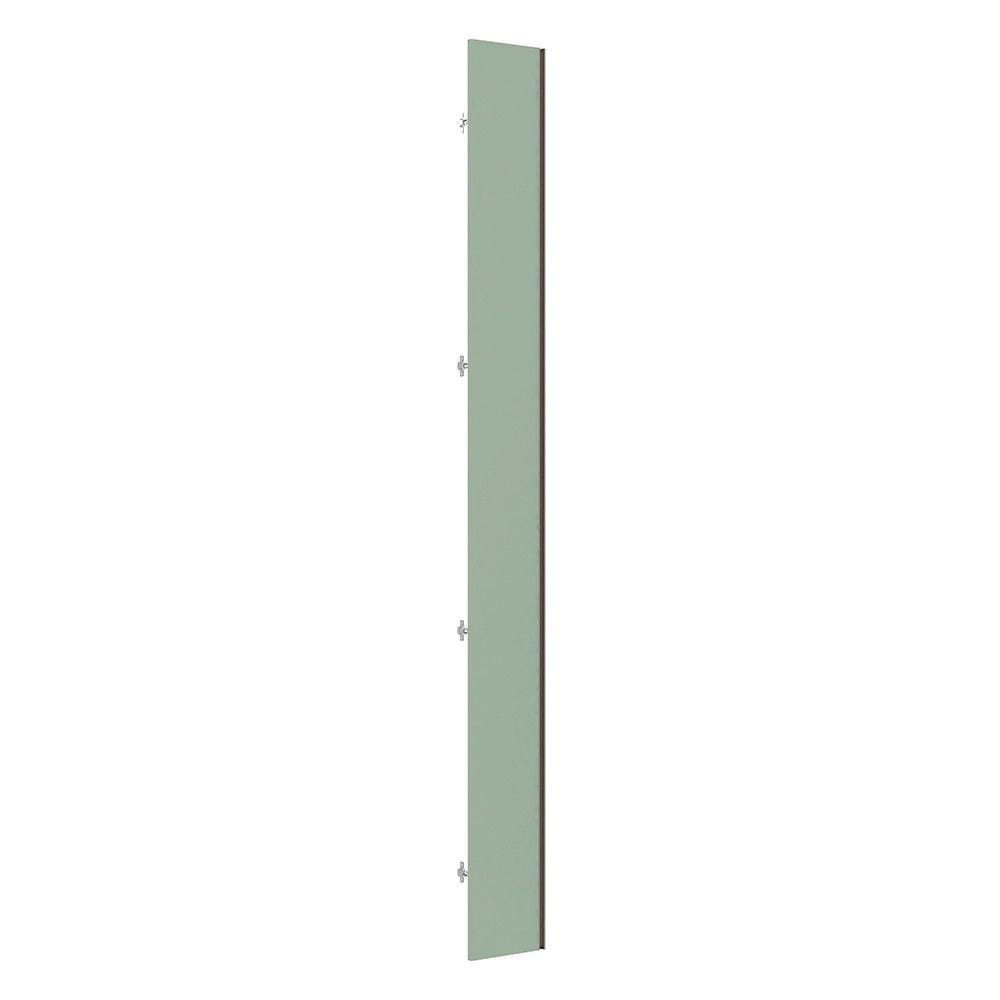 Porta para Closet Individual 25cm com Puxador Perfil Champagne Luciane Móveis