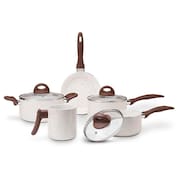 Jogo De Panelas 5 Peças Ceramic Life Vanilla Brinox