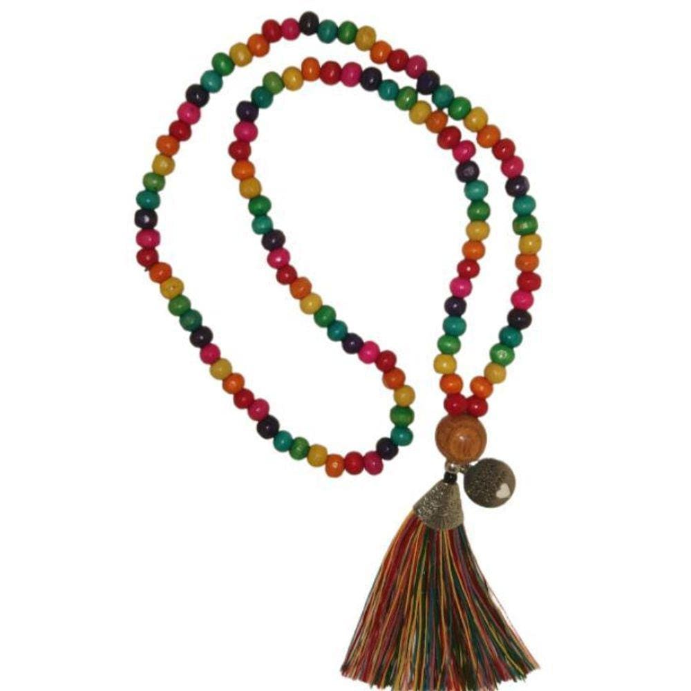 Japamala 108 Contas De Madeira 7 Chacras