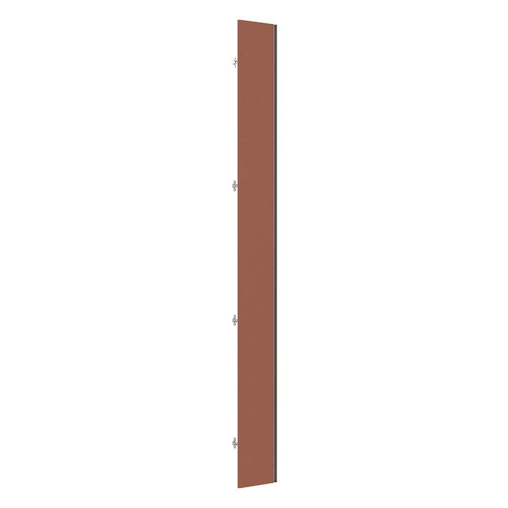 Porta para Closet Individual 25cm com Puxador Perfil Champagne Luciane Móveis