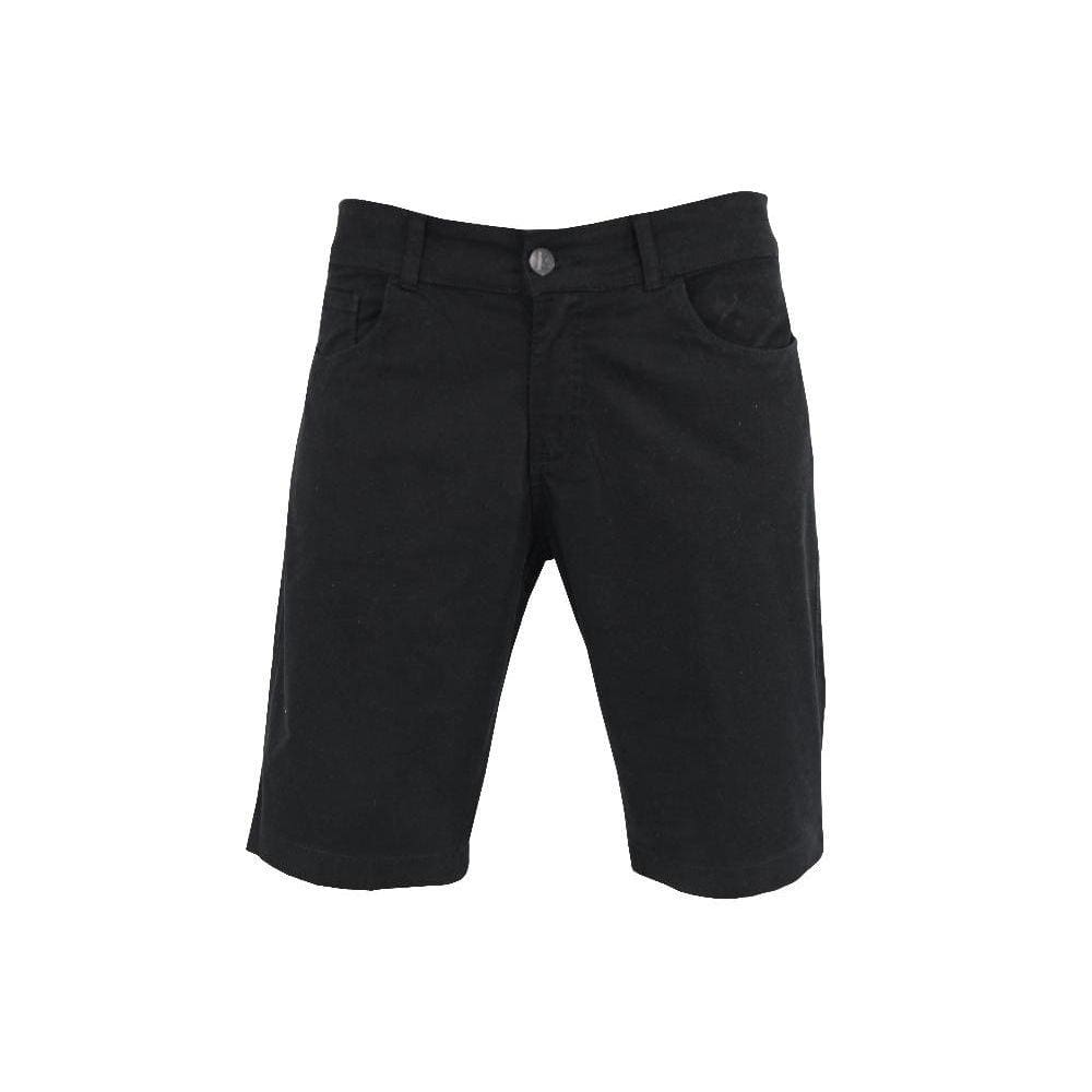 Bermuda Sarja Bivik Tradicional Preta - Masculino