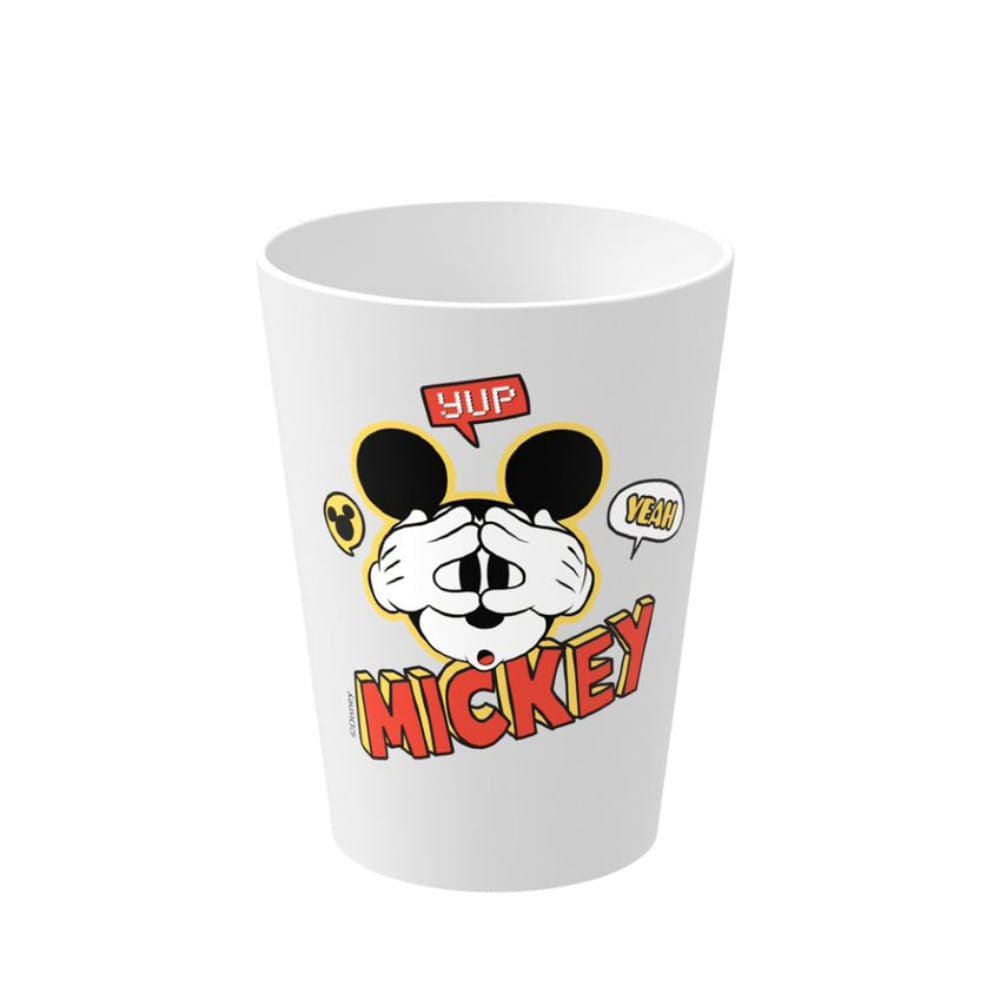 Copo Cônico Coza Casual 300ml Disney Branco