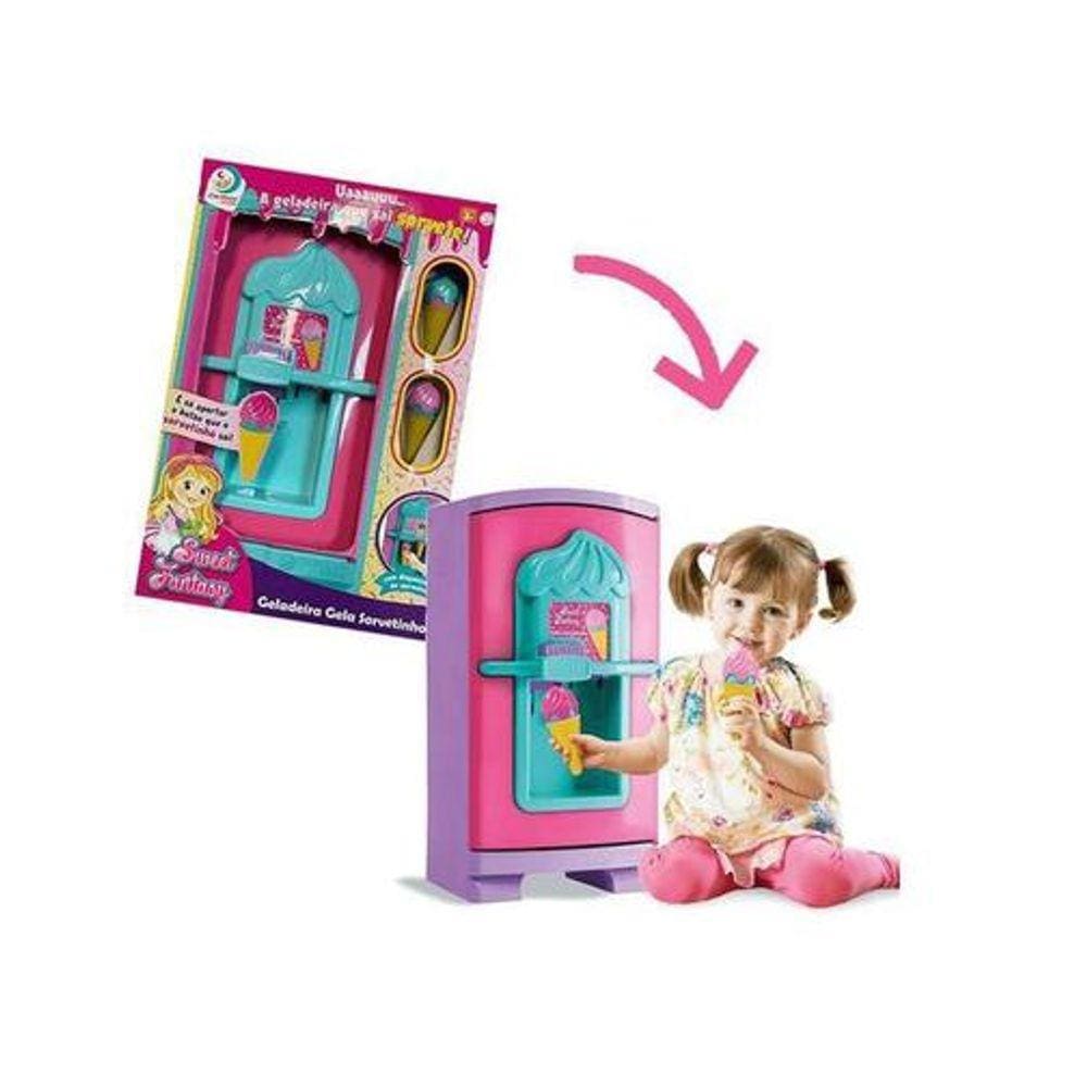 Geladeira Gela Sorvetinho Sweet Fantasy - Cardoso Toys