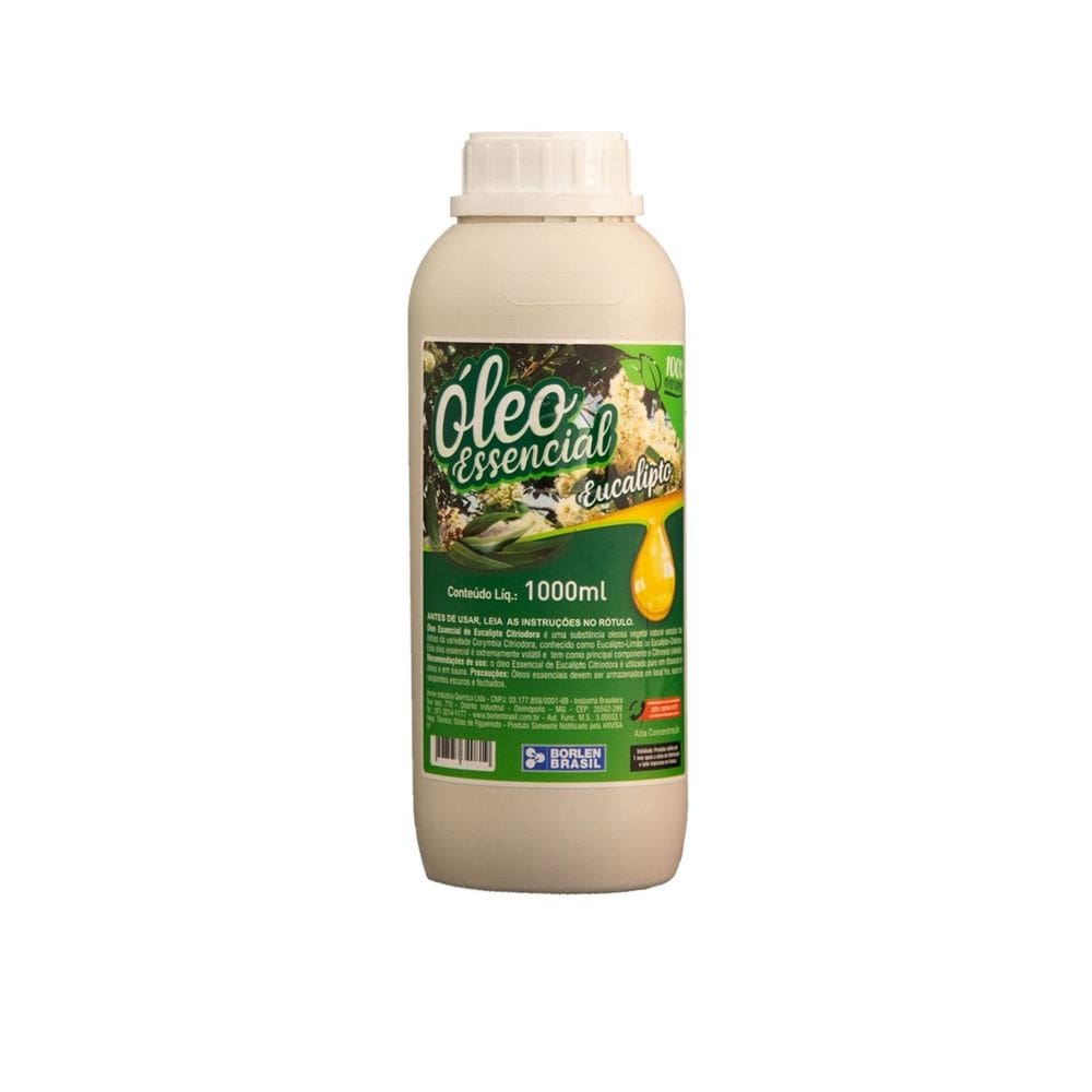 Óleo Essencial Eucalipto Citriodora Aroma Ambiente Sauna 1L