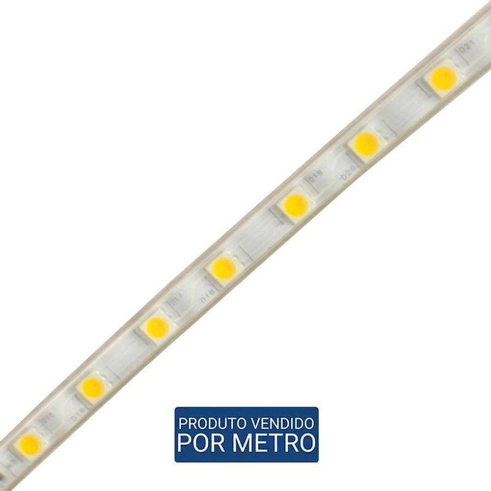 Fita LED 127V Branco Neutro 4000K 14,4W/M IP65 5050 Perfect LED