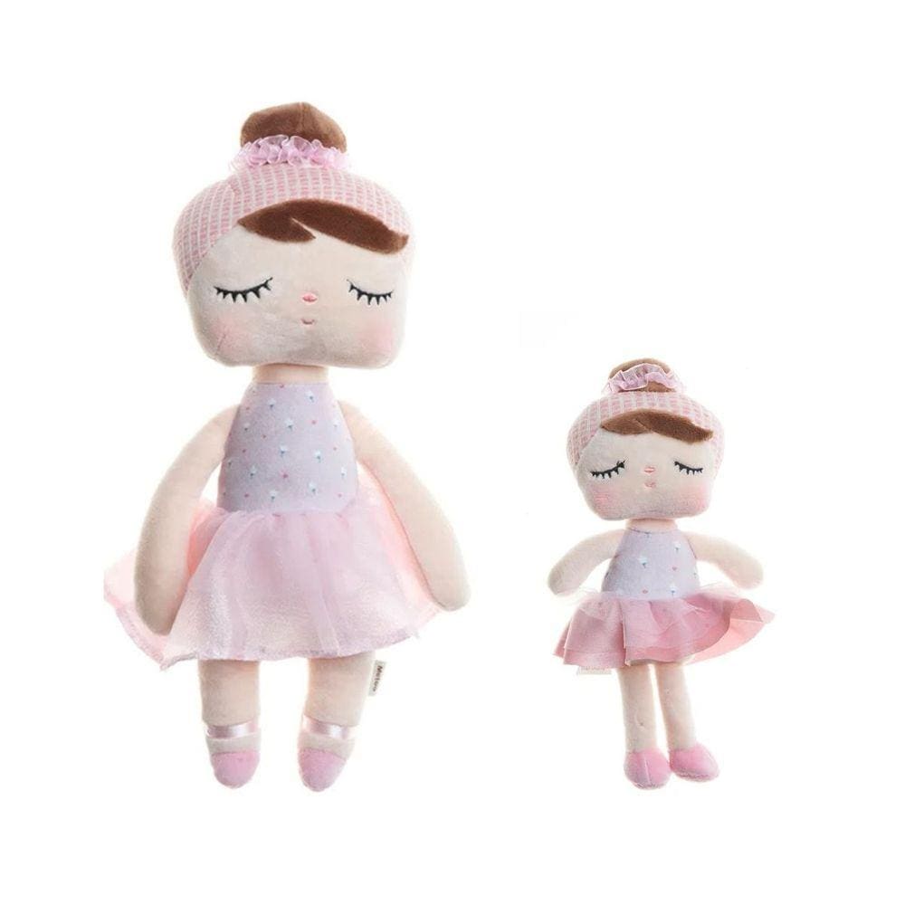 Kit de Bonecas Metoo Lai Ballet Rosa (33 e 19cm) - Metoo