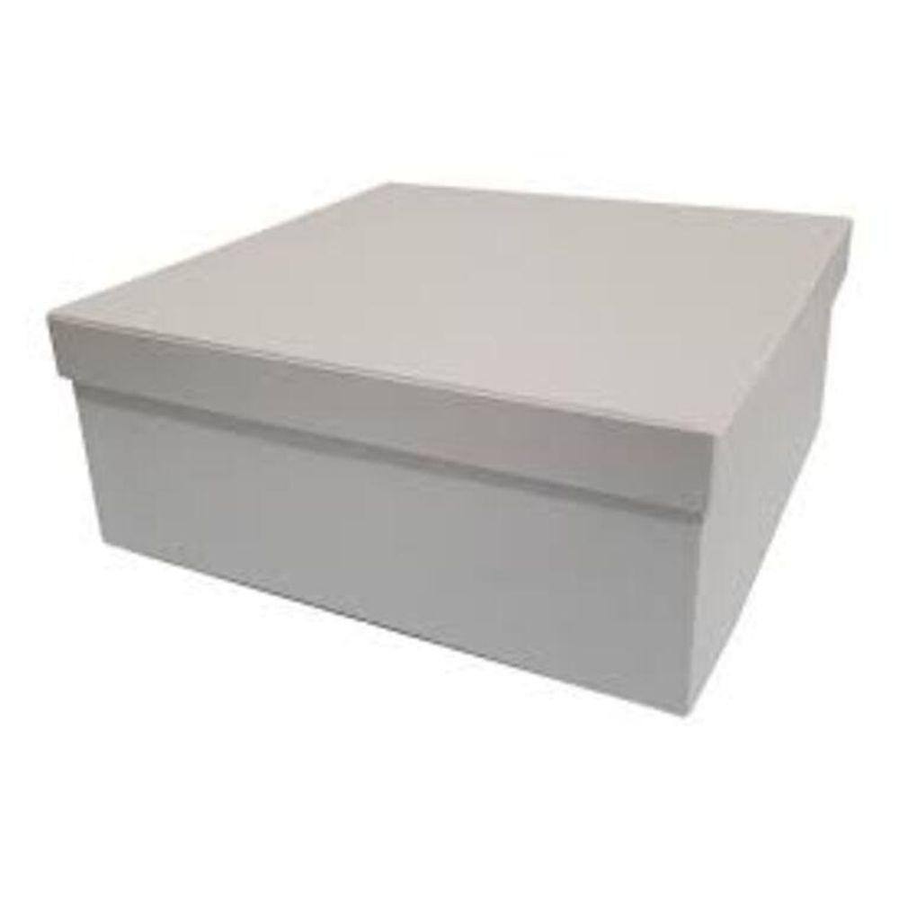 Caixa Rígida Cartonada Branca 30 X 30 X 10 Kero Kit