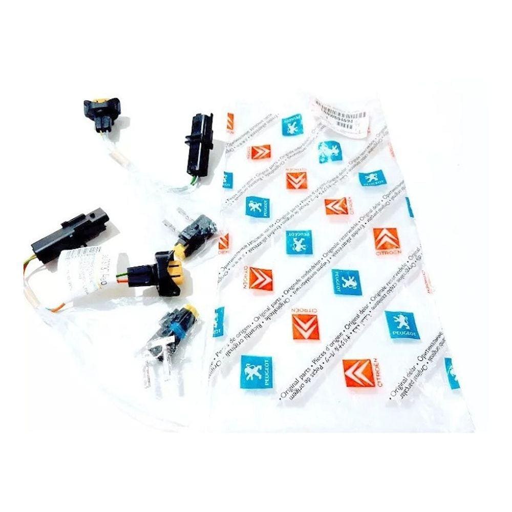 Citroen C4 Kit Chicote Adaptador Farol Auxiliar Novo