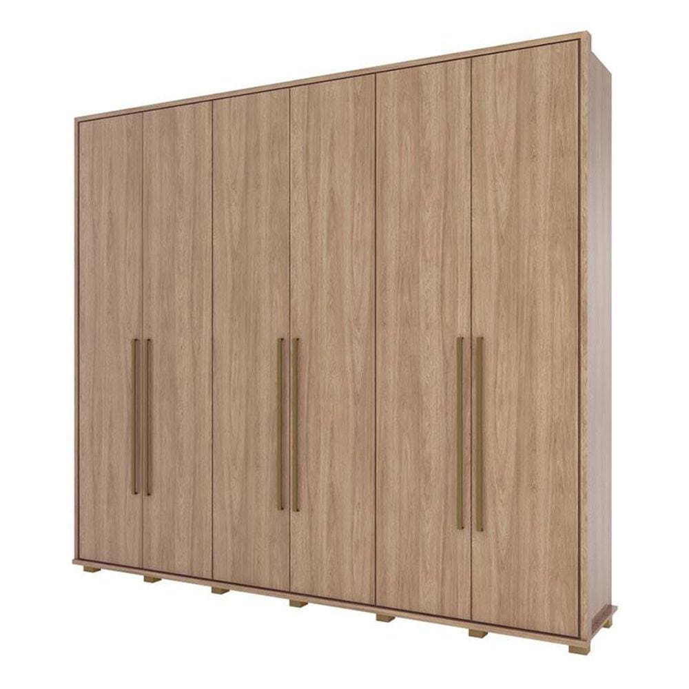 Guarda Roupa Casal Colin Jequitibá Brilho - Henn