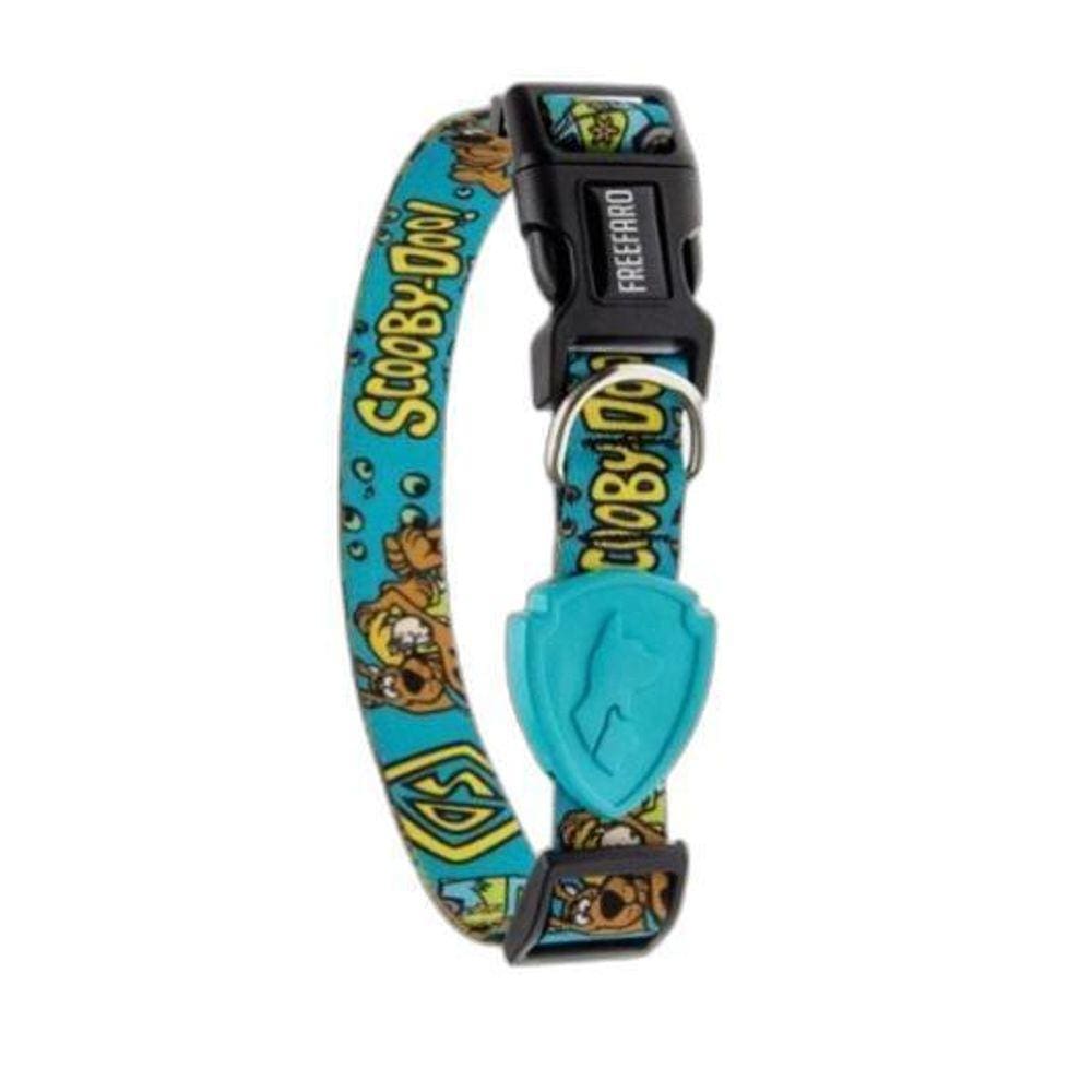 Coleira Scooby Estampada - P
