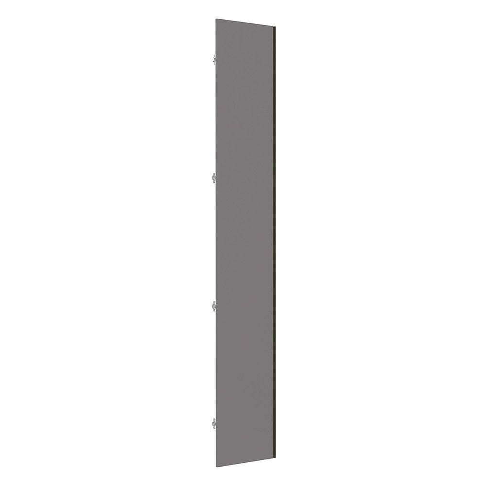 Porta Lateral Closet Individual para Roupeiro 4 Portas com Puxador Inox Prime Luciane Móveis