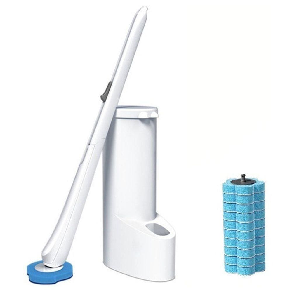 Escova Com Líquido De Limpeza De Vaso Sanitário Descartável