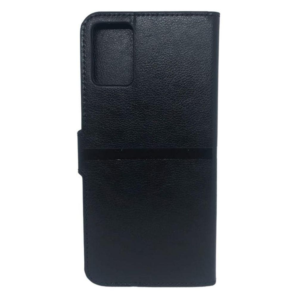 Kit Capa Carteira Compatível Com Motorola E22 + Película 3D
