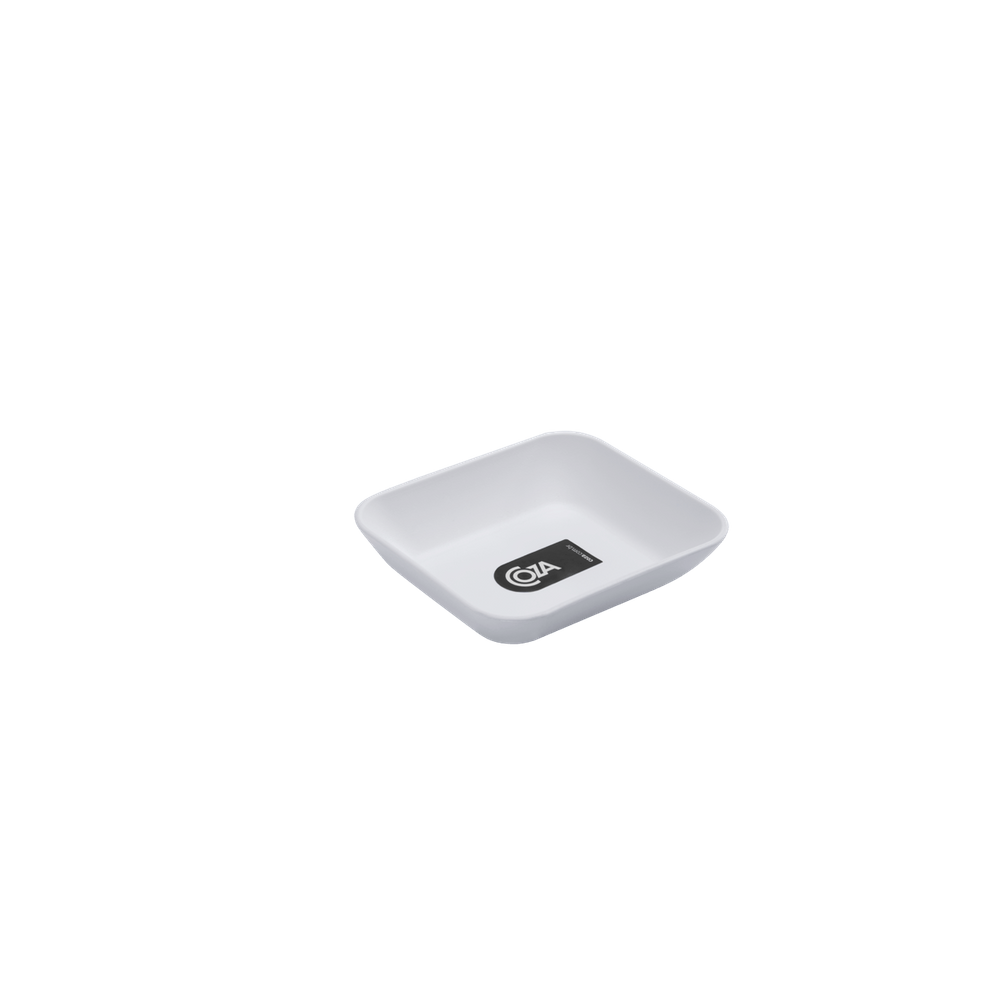Prato Petisqueira Pequeno Coza Essential 10,2 x 9,2 x 2,4 cm Branco