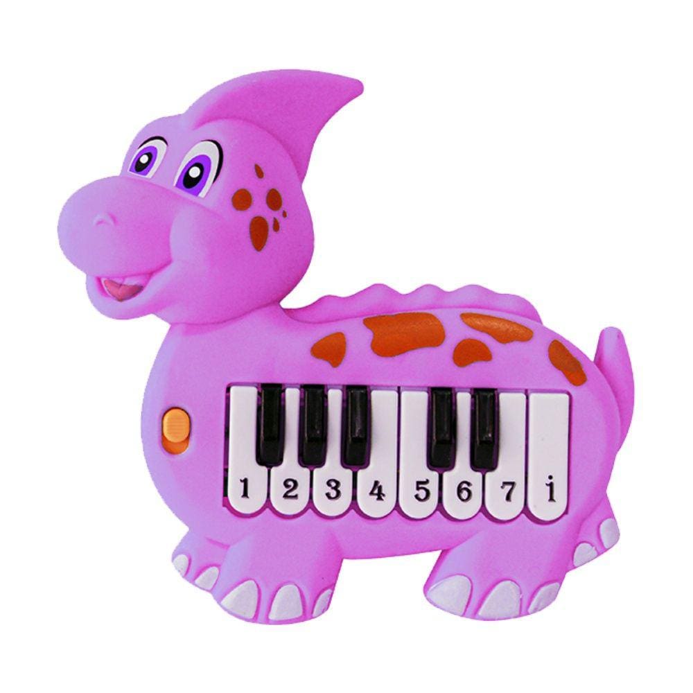 Tecladinho Mini Piano Musical Com Luz Didático Bebe Criança