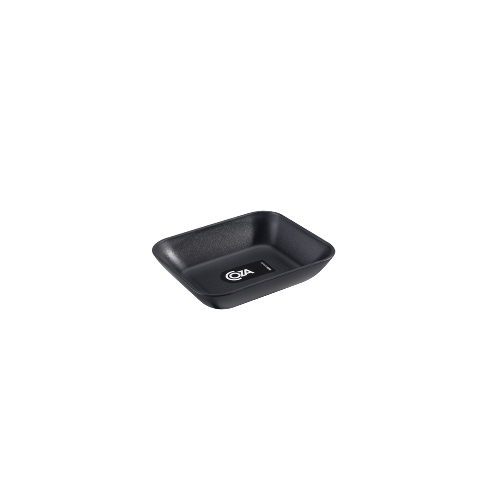 Prato Petisqueira Pequeno Coza Essential 10,2 x 9,2 x 2,4 cm Preto