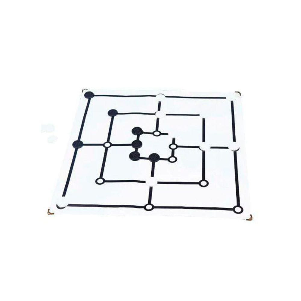 Brinquedos Educativos - Jogo de Trilha 45x45cm 18 Peças