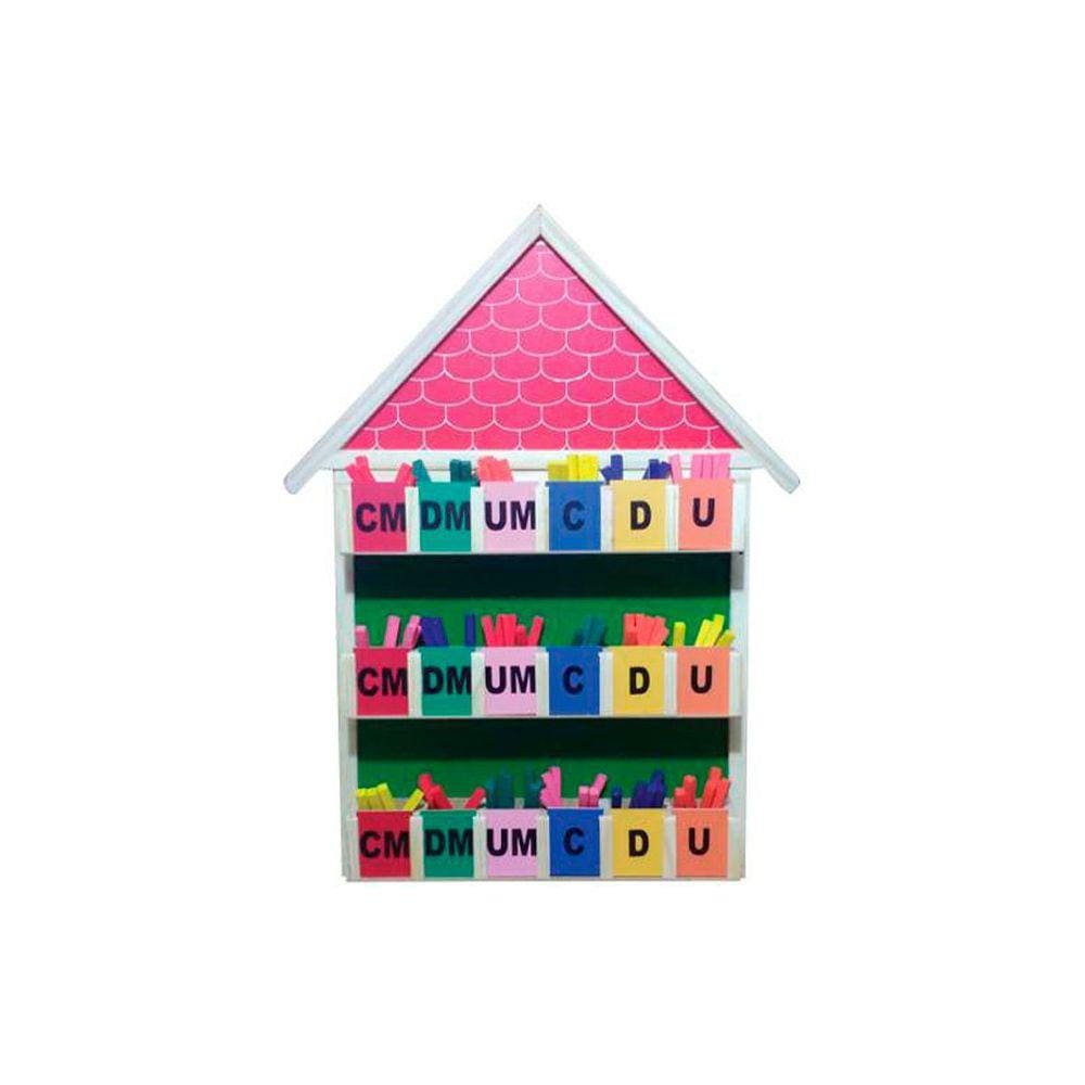 Brinquedos Educativos - Quadro Valor Real 90 Peças