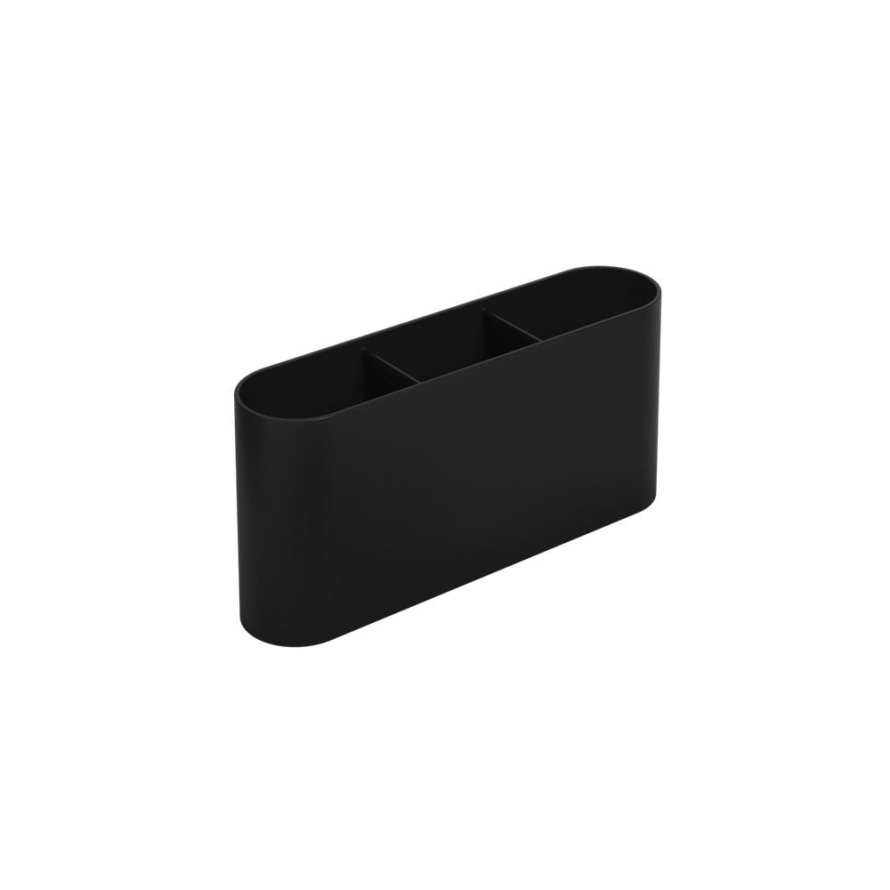 Escorredor De Talheres Coza Flat 6 x 23,5 x 10 cm Preto
