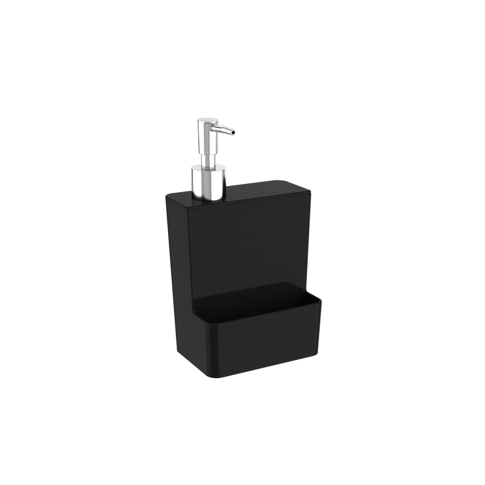 Dispenser Coza New Glass 600 ml Preto
