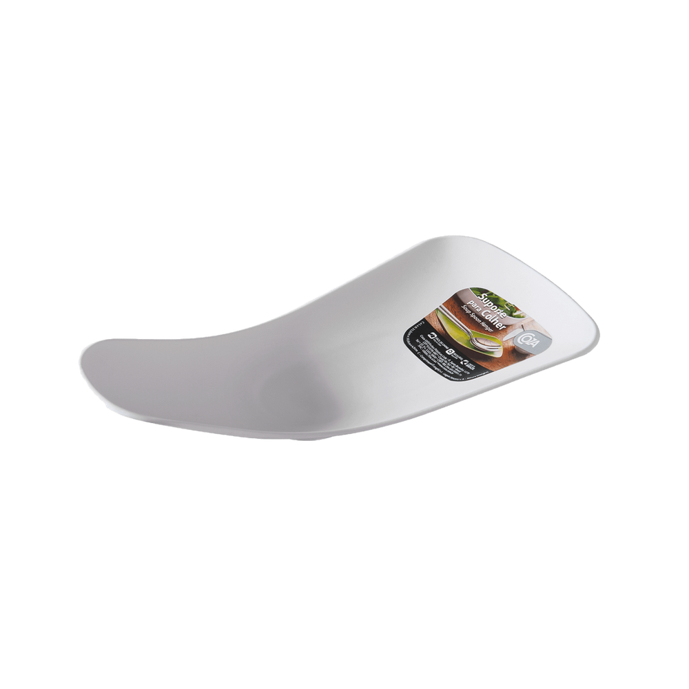 Suporte para Colher Coza Mix 21,5 x 10,6 x 4,5 cm Branco