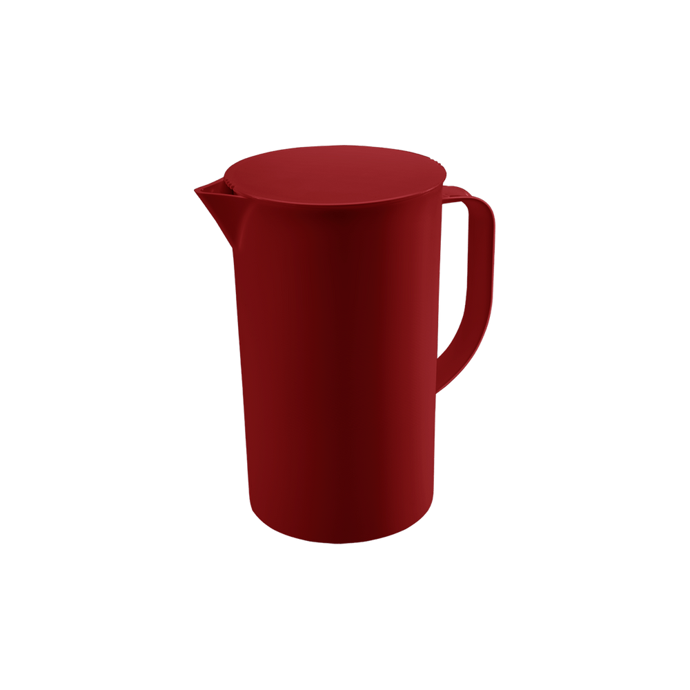 Jarra Com Tampa Coza Casual 2 Litros Vermelho Bold