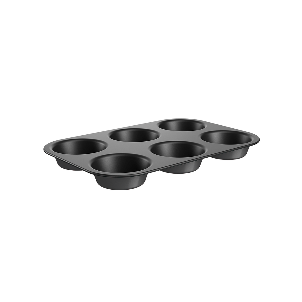 Forma Com 6 Divisões Brinox Bakeware 27,2 cm Grafite