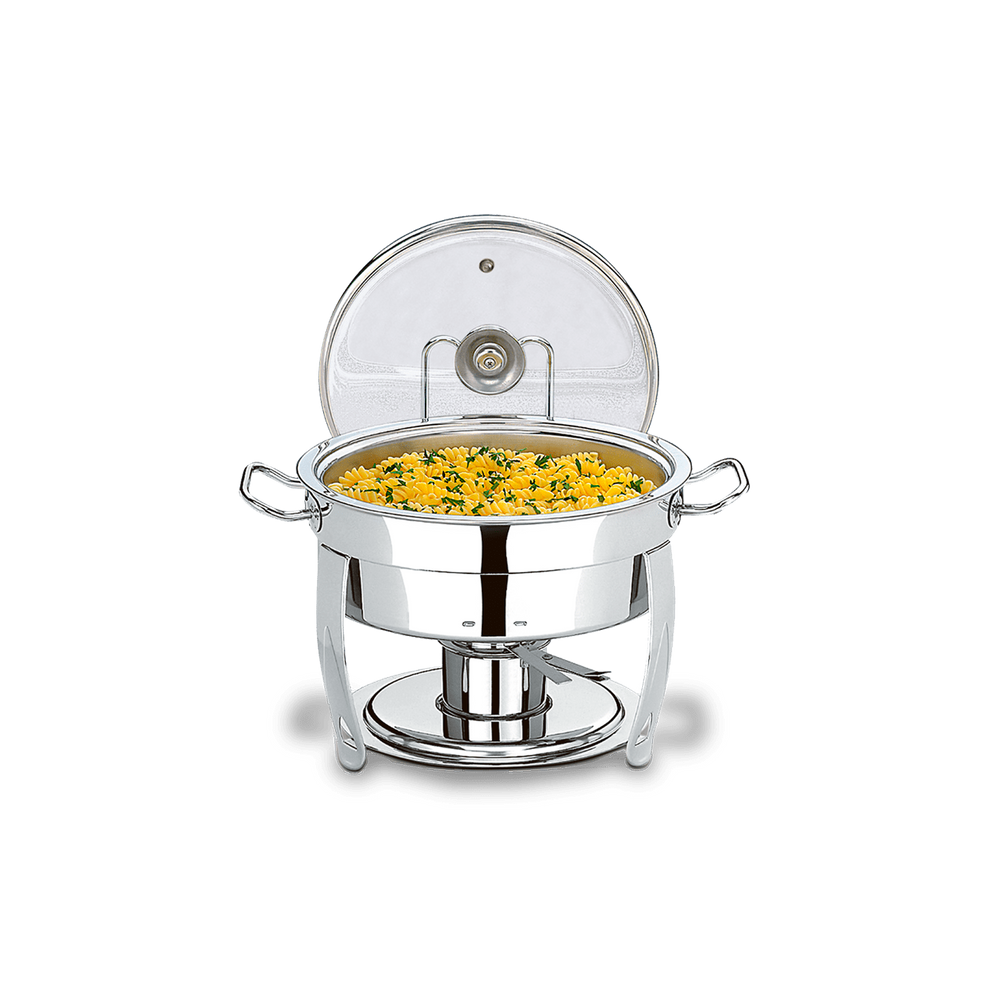 Rechaud Redondo Brinox Savoy 5 Litros 31 x 43 cm Aço Inox