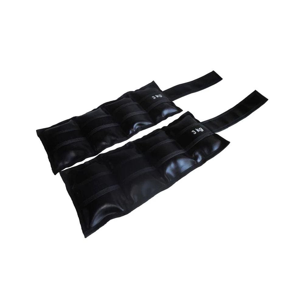 Par de Caneleiras Tornozeleira Academia Ginástica 3,0kg
