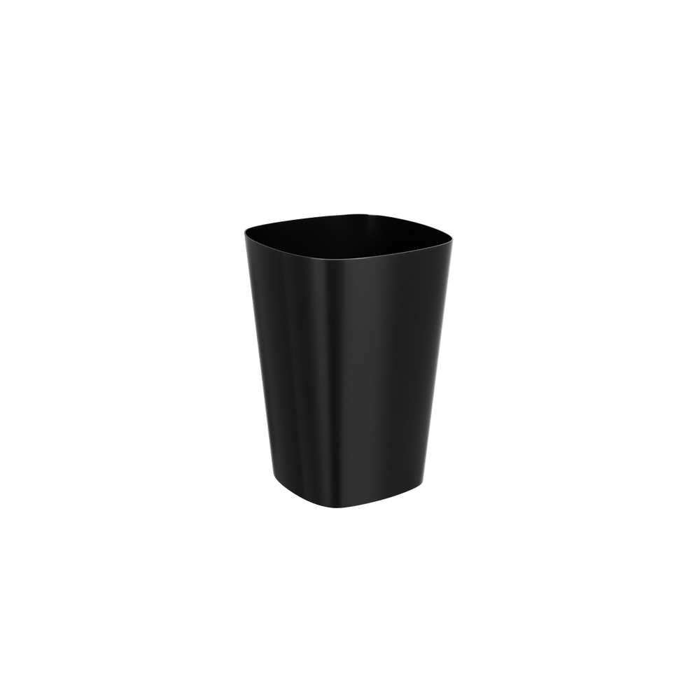 Lixeira Sem Tampa Coza 5 Litros Preto