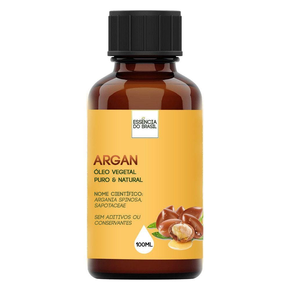 Óleo Vegetal de Argan - 100ml Puro e Natural