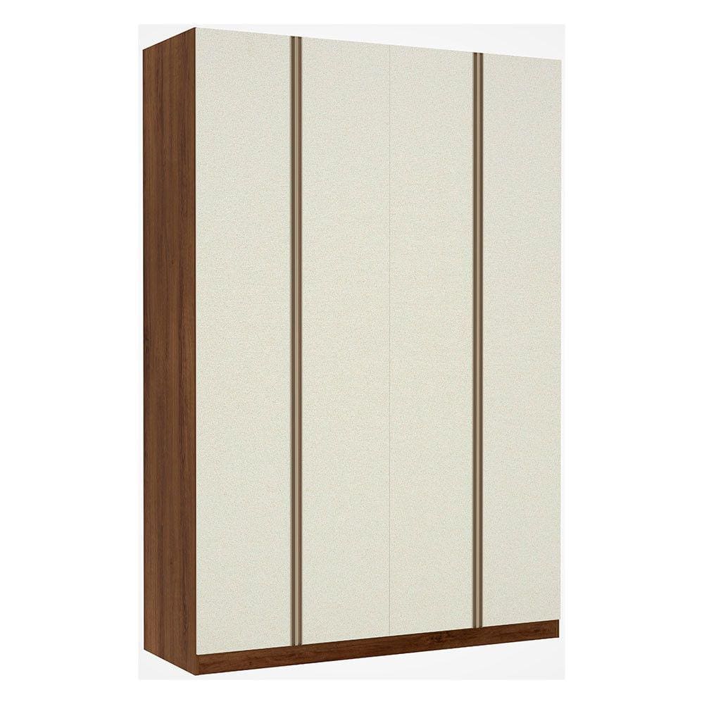 Guarda Roupa 4 Portas 3 Gavetas 159 cm Prime Luciane Móveis